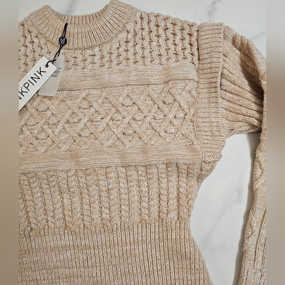 Jolene Cable-Knit Mini Dress - Picture 5 of 7